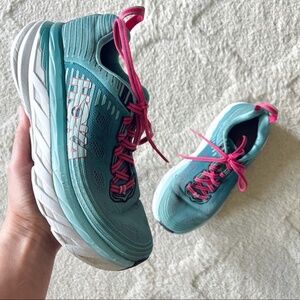 Hoka One One Bondi 6 Canton/Green-Blue Slate